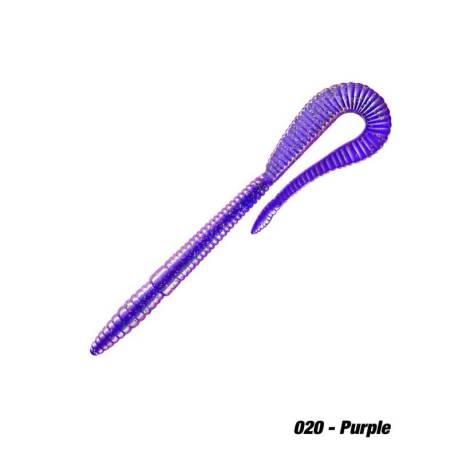 Naluca LIBRA Bass Crazy Tail Worm 14cm, culoare 020, 8buc/borcan