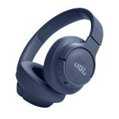 Casti audio JBL TUNE 720BT Blue, Pure Bass, Bluetooth 5.3