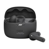 Casti audio JBL Tune Beam Black, Pure Bass, IP54, Bluetooth 5.3