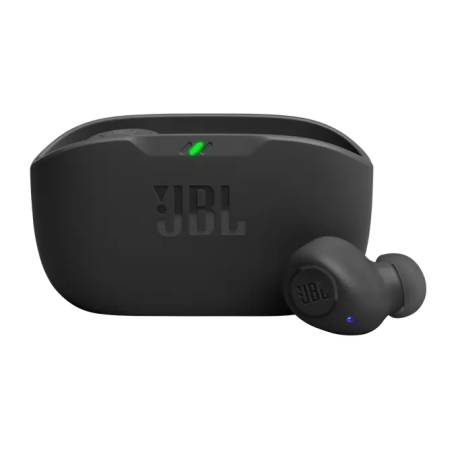 Casti audio wireless JBL Vibe Buds Black, Deep Bass, Bluetooth 5.2