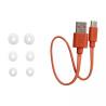 Casti audio wireless JBL Vibe Buds White, Deep Bass, Bluetooth 5.2