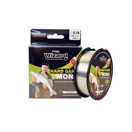 Fir monofilament WIZARD Hard Game 0.22mm, 150m, 5.5kg