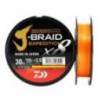 Fir textil DAIWA J-BRAID EXPEDITION X8, 0.13mm, 8.4kg, 150m, Orange