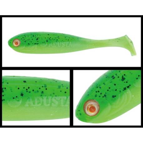 Naluca ADUSTA PENTA SHAD 2", 5cm, 114 Green Chart Seed Shiner UV, 8buc/plic