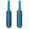 Set 2 statii radio portabile PMR DECROSS DC63 Blue, 446MHz, 0.5W, 16CH