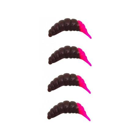 Naluca pastrav FISHUP Ozi Cheese 3cm, nr.139 Earthworm Hot Pink, 10buc/plic