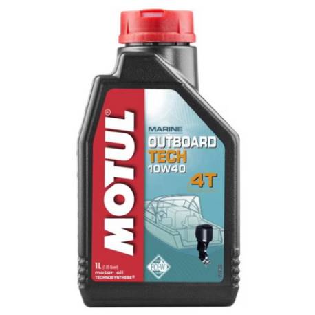 Ulei de motor MOTUL Marine Outboard tech 10W40, 4T, API SL, 1L