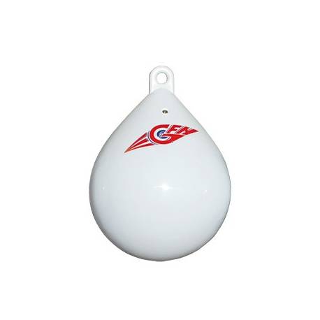 Balon de acostare in forma de para GFN, alb, 26 x 36cm