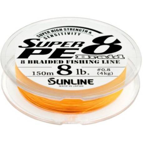 Sunline Super PE x8 Orange - 15b