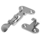 Incuietoare pentru usa cu inel pentru lacat OSCULATI 38.107.31, inox, 110x48 mm