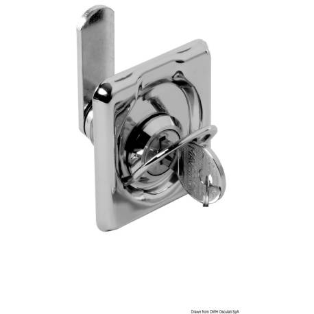 Incuietoare pivotanta pentru hublouri OSCULATI 38.977.00, 50x55mm