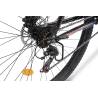 Bicicleta MTB-HT CARPAT SPARTAN C2958B, 7 viteze, Roti 29", Frane Disc, Negru/Portocaliu/Albastru