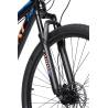 Bicicleta MTB-HT CARPAT SPARTAN C2958B, 7 viteze, Roti 29", Frane Disc, Negru/Portocaliu/Albastru