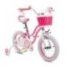 Bicicleta copii 4-6 ani ROYAL BABY StarGirl roti 16", Roz