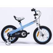 Bicicleta copii 4-6 ani ROYAL BABY Matt Button roti 16", Albastru
