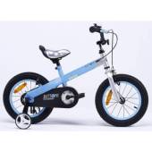 Bicicleta copii 3-5 ani ROYAL BABY Matt Button Children roti 14", Albastru