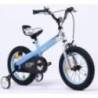 Bicicleta copii 3-5 ani ROYAL BABY Matt Button Children roti 14", Albastru