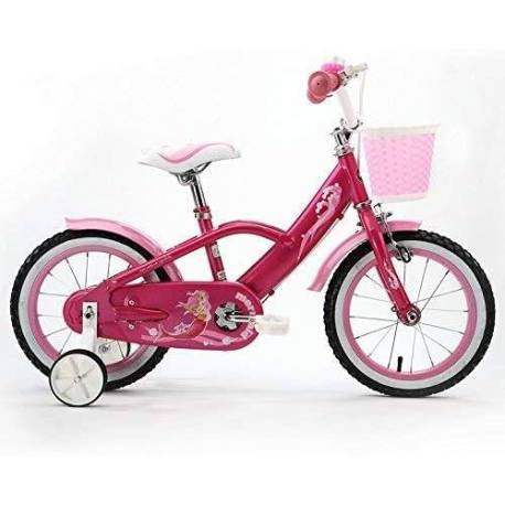 Bicicleta copii 5-7 ani ROYAL BABY Mermaid roti 18", Roz