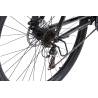 Bicicleta MTB-HT Carpat MONTAN C2958H, Shimano Tourney TZ 7 viteze, Roti 29 Inch, Cadru Aluminiu, Frane pe Disc, Negru/Gri