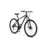 Bicicleta MTB-HT Carpat SPARTAN C2958B, Index HE-M50 7 viteze, Roti 29, Frane Disc, Negru/Argintiu/Verde