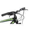 Bicicleta MTB-HT Carpat SPARTAN C2958B, Index HE-M50 7 viteze, Roti 29, Frane Disc, Negru/Argintiu/Verde