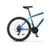 Bicicleta MTB-HT Carpat SPARTAN C26581A, Schimbator Index HE-M50 7 viteze, Roti 26, Cadru Aluminiu, Frane disc, Albastru/Negru