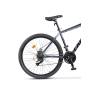 Bicicleta MTB-HT Carpat SPARTAN C2758B, Schimbator Index HE-M50 21 viteze, Roti 27.5, Cadru Aluminiu, Frane disc, Gri/Negru