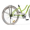 Bicicleta CITY Carpat Liberta C2694A, Roti 26 inch, Frana V-Brake, Cadru Verde cu Design Negru