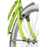 Bicicleta CITY Carpat Liberta C2694A, Roti 26 inch, Frana V-Brake, Cadru Verde cu Design Negru