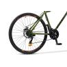 Bicicleta MTB-HT Velors V27305A, Schimbator Shiming TZ, 21 Viteze, Roti 27.5 Inch, Frane pe Disc, Verde/Negru