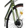 Bicicleta MTB-HT Velors V27305A, Schimbator Shiming TZ, 21 Viteze, Roti 27.5 Inch, Frane pe Disc, Verde/Negru