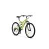 Bicicleta MTB-Full Suspension Rich R2649A, Sunrun 21 Viteze, Roti 26 Inch, Frane V-Brake, Verde/Portocaliu/Negru