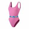 Costum baie femei SPEEDO Belted Deep roz, marimea 34