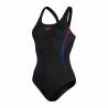 Costum baie femei SPEEDO Placement Muscleback negru, marimea 30