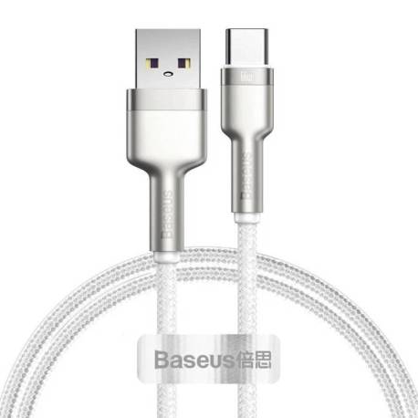 Cablu BASEUS Cafule Series Metal USB la USB-C, 66W, 2m