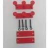 Set 2 atasamente POWERTEC Power Rack Resistance Band Pegs