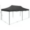 Pavilion pliabil impermeabil CATTARA, 3x6m, gri