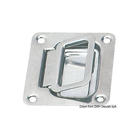 Maner pentru trapa OSCULATI 38.218.21, inox, 57x77mm