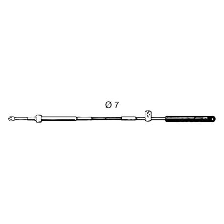 Cablu comanda motor ULTRAFLEX C5 17'