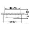 Plafoniera Phad IP65, 12V, 20W, bec cu halogen, lumina alba