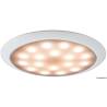 Plafoniera LED OSCULATI rama alba, lumina alb/rosu 12/24V, 3.5W