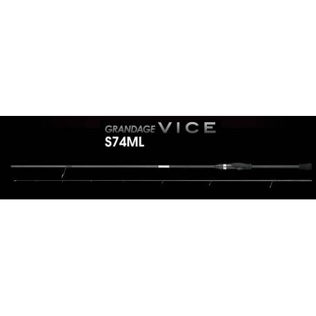 Lanseta spinning APIA GRANDAGE VICE S74ML 2.23m, 0.2-20g, 2 tronsoane