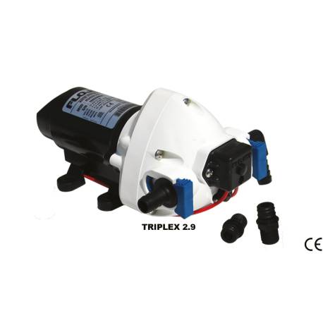 Pompa de apa FLOJET-JABSCO TRIPLEX 2.9, 24V, 40 PSI