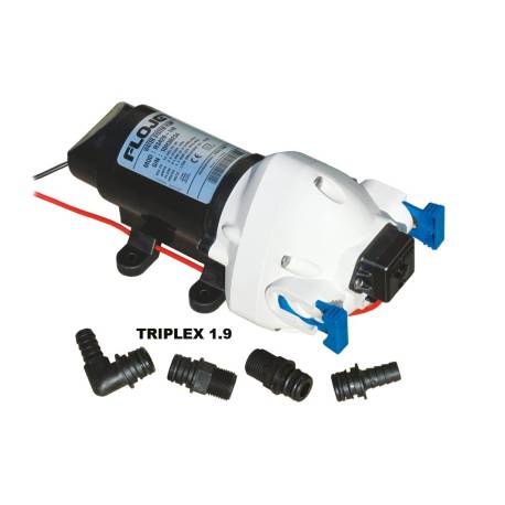 Pompa de apa FLOJET-JABSCO TRIPLEX 1.9, 24V, 25 PSI