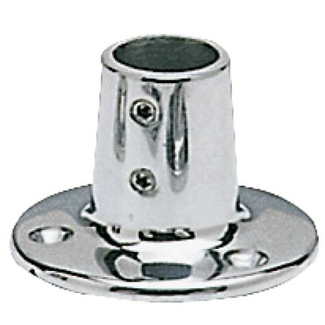 Soclu rotund pentru balustrada pulpit inox AISI316 90° 25 mm