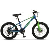 Bicicleta copii MTB CARPAT Hiro C20342A, roti 20", Albastru/Verde