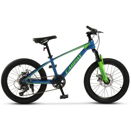 Bicicleta copii MTB CARPAT Hiro C20342A, roti 20", Albastru/Verde