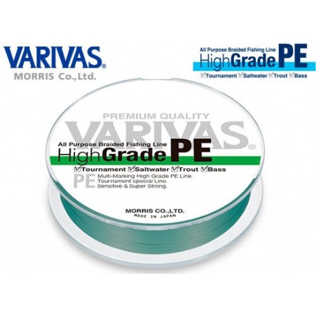 Fir textil VARIVAS HIGH GRADE PE VERDE STEALTH 150m 0.165mm 13.1lb