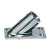 Soclu rectangular pentru balustrada OSCULATI 45° 22mm