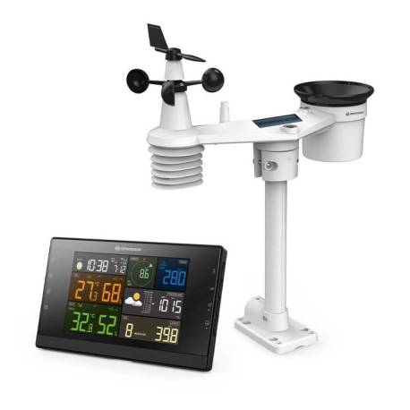 Statie meteo 7 in 1 BRESSER Profi-WSC Wi-Fi, indice UV, intensitate lumina